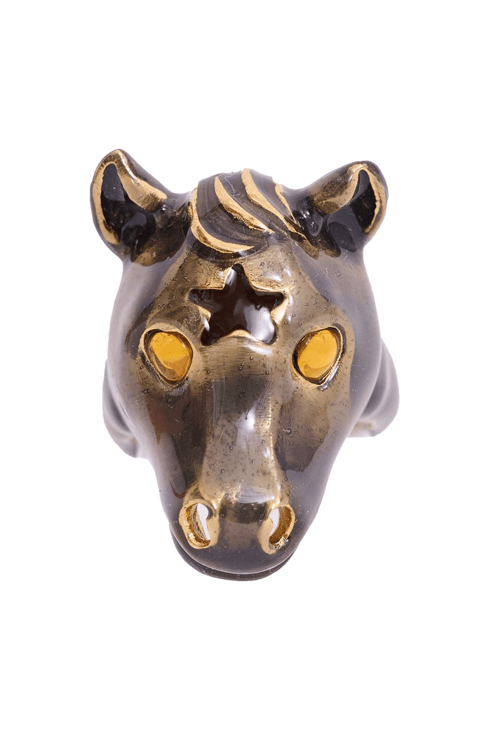 collina strada ANTIQUE GOLD BABY PONY RING