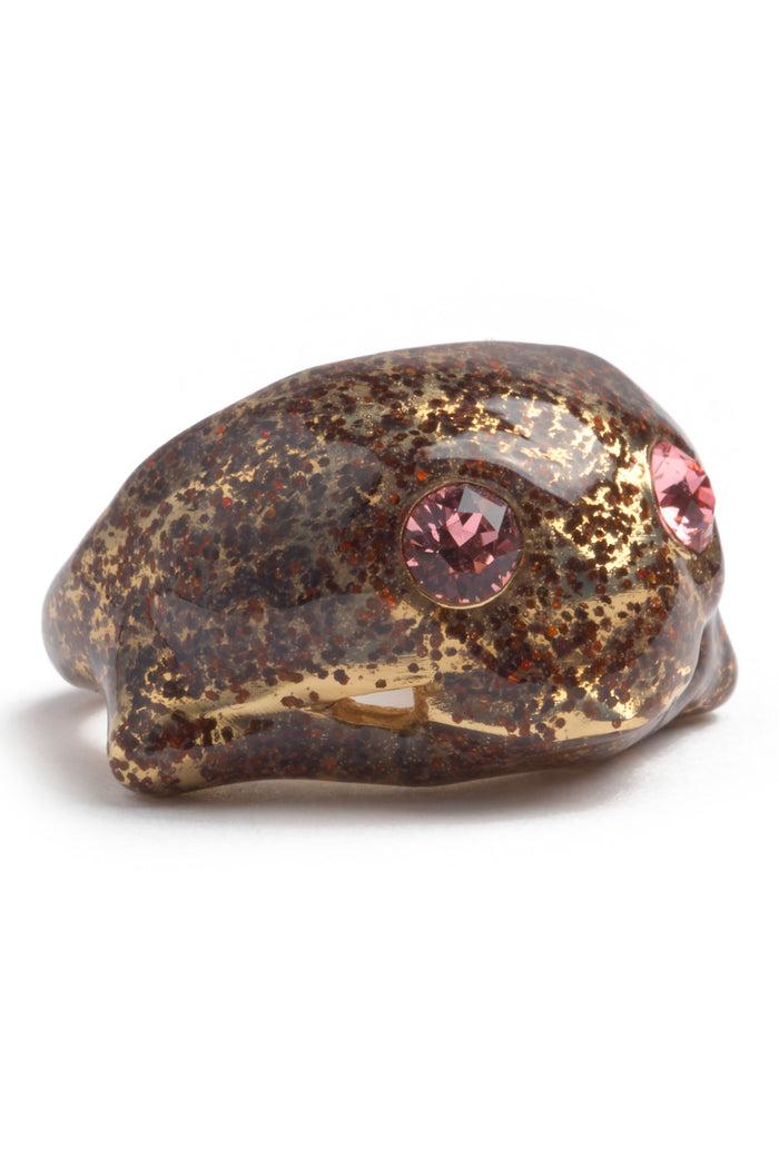 Collina Strada ANTIQUE GOLD DOLPHIN BABY RING