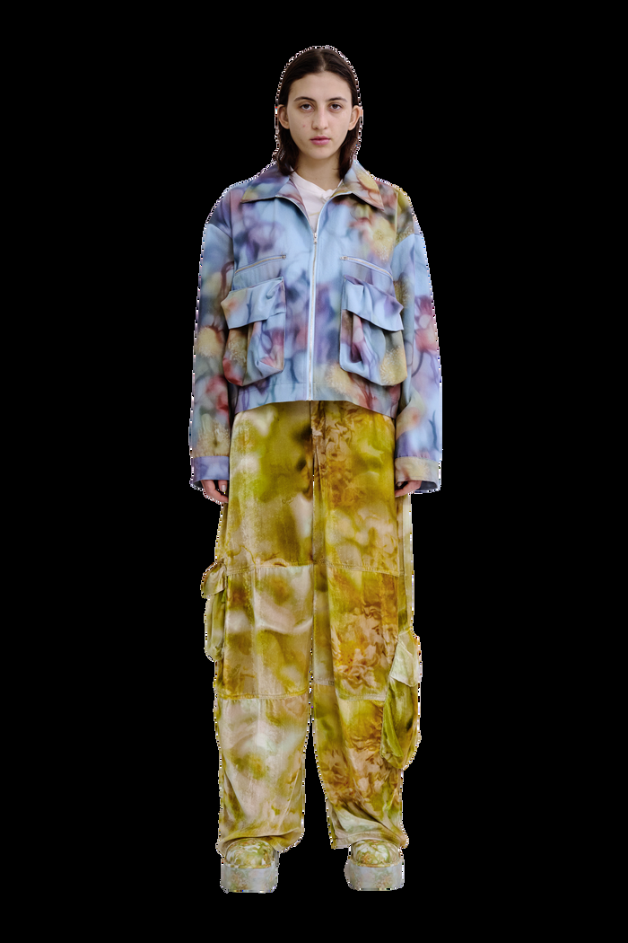 collina strada BARBED FLORAL NASH JACKET SMALL