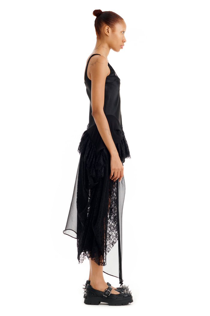 Collina Strada BLACK AMMI FANNY DRESS X SMALL