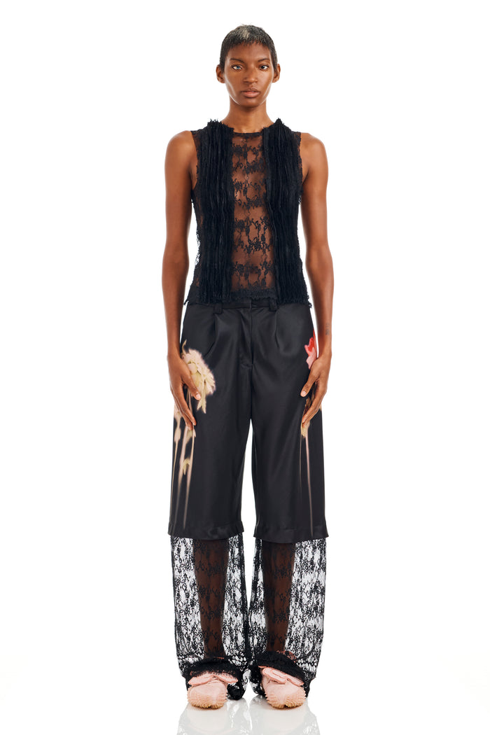 Collina Strada BLACK DANDELION TANK