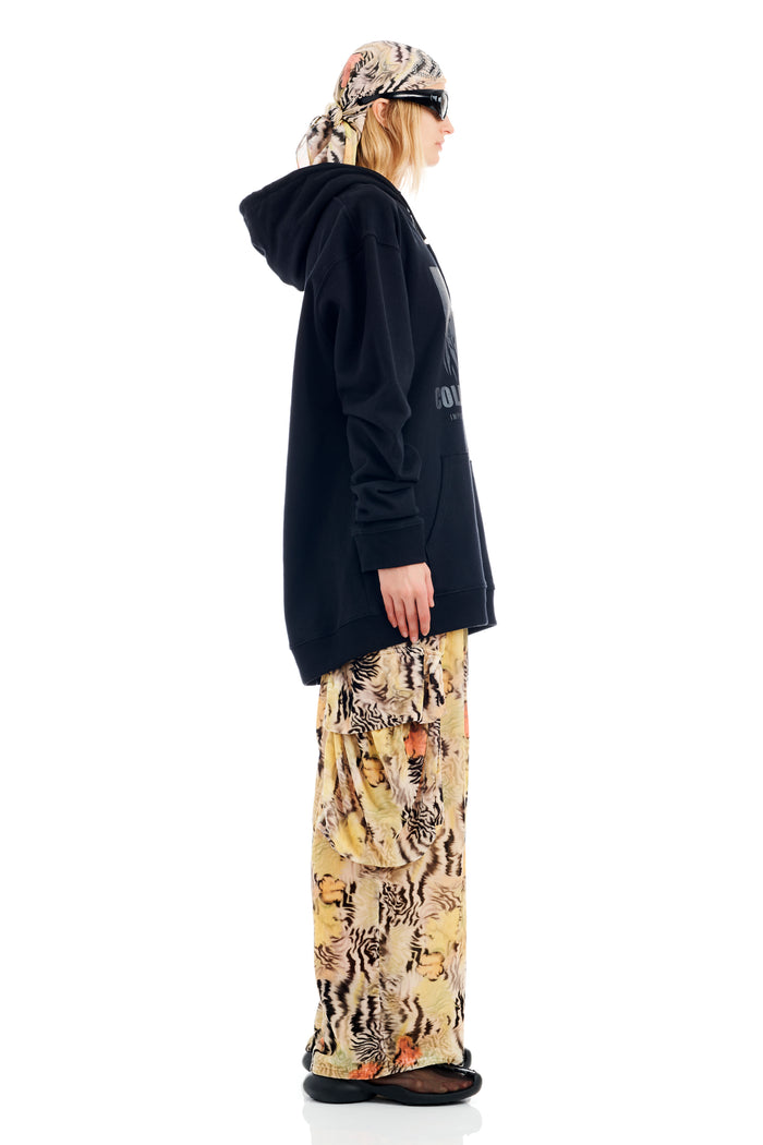 Collina Strada BLACK LANDSCAPE GRAPHIC HOODIE