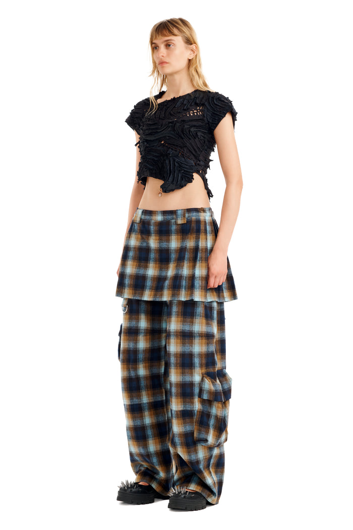 Collina Strada BLACK S/S CHIRP TOP