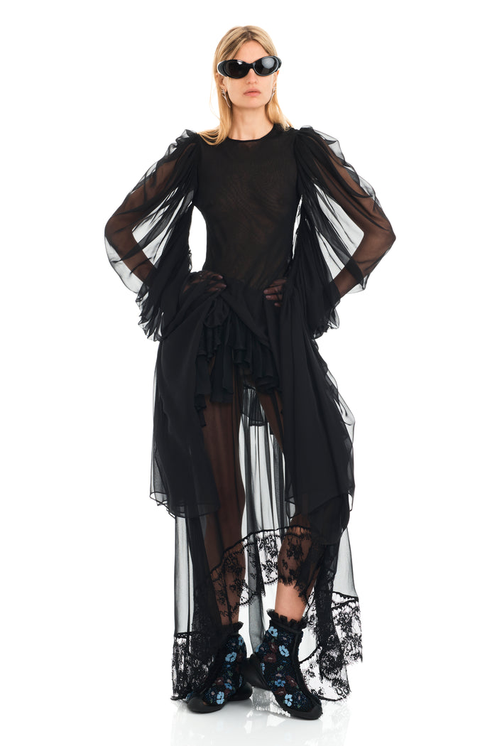 collina strada BLACK SIMONE ANGELICA DRESS