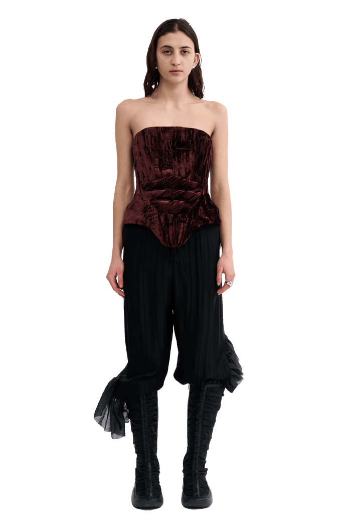 collina strada BROWN STRONG CORSET SMALL