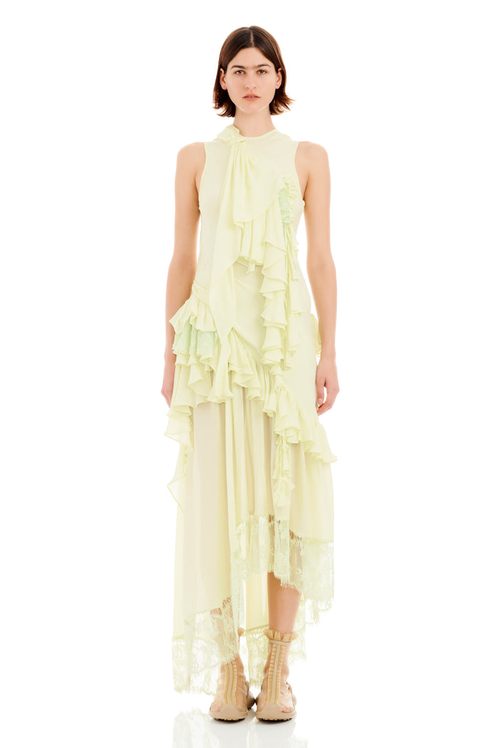 Collina Strada CELERY ANGELICA DRESS