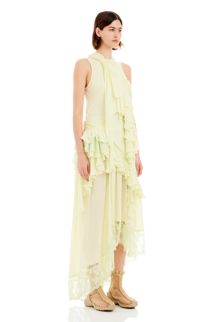 Collina Strada CELERY ANGELICA DRESS