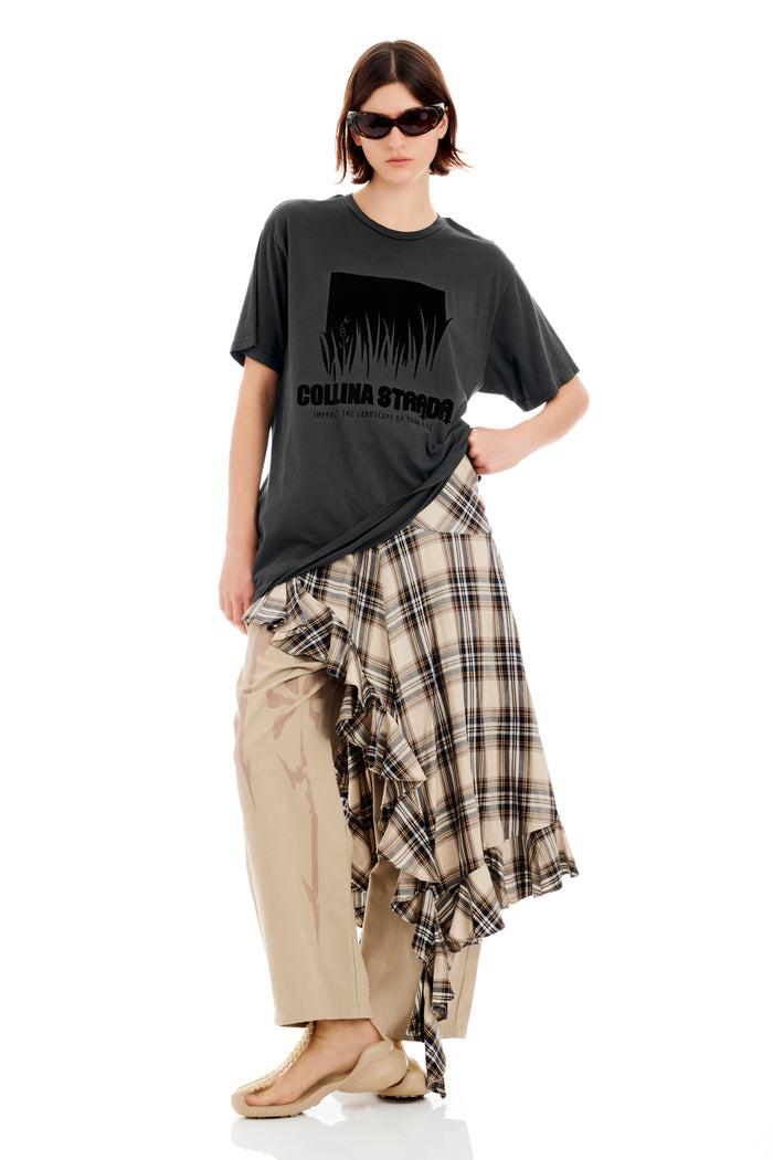 Collina Strada CHARCOAL LANDSCAPE GRAPHIC TEE