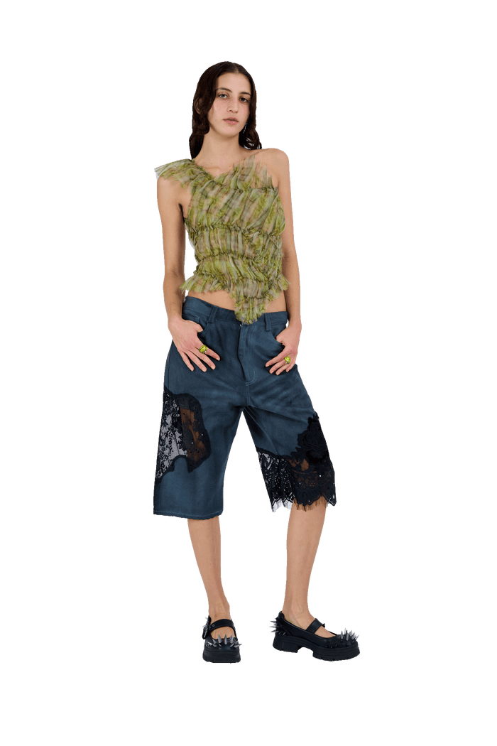 Collina Strada CHARCOAL MIKAELA JORTS LARGE