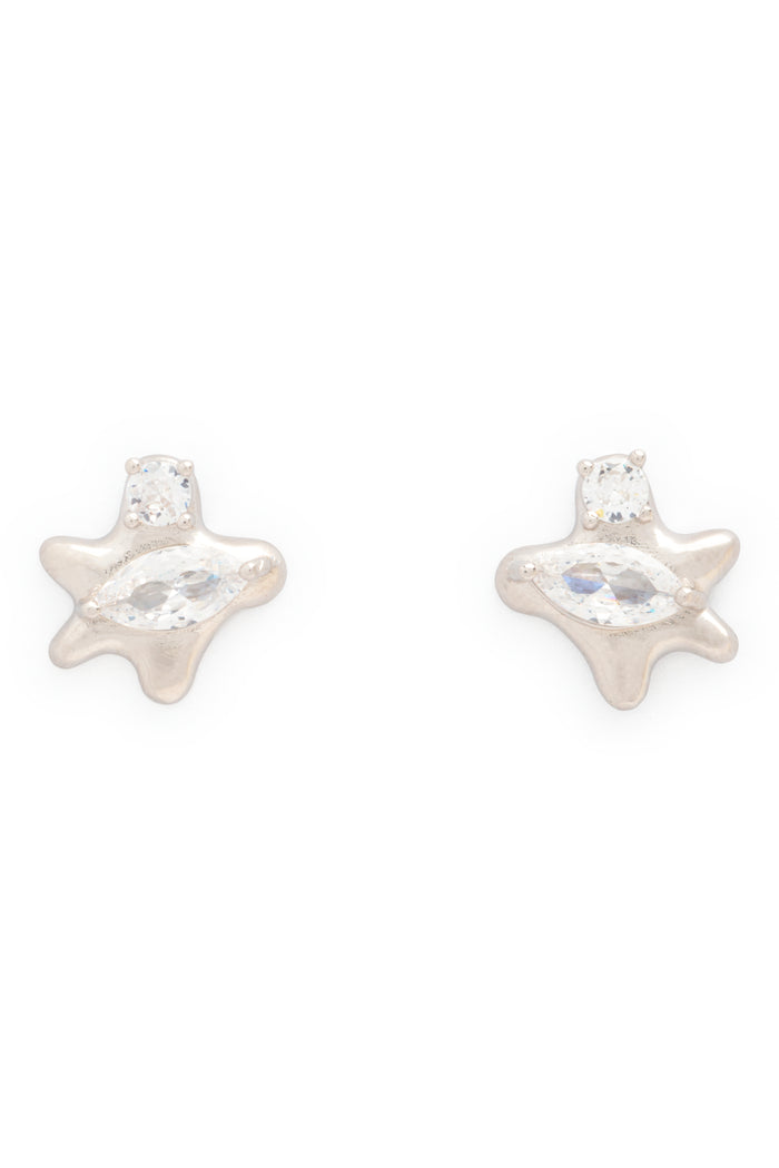 collina strada CLEAR STELLA STUDS