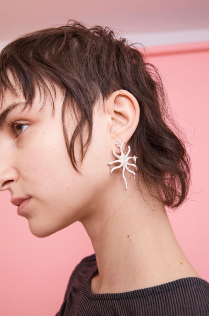 Collina Strada CRYSTAL CLEAR ETOILE EARRING