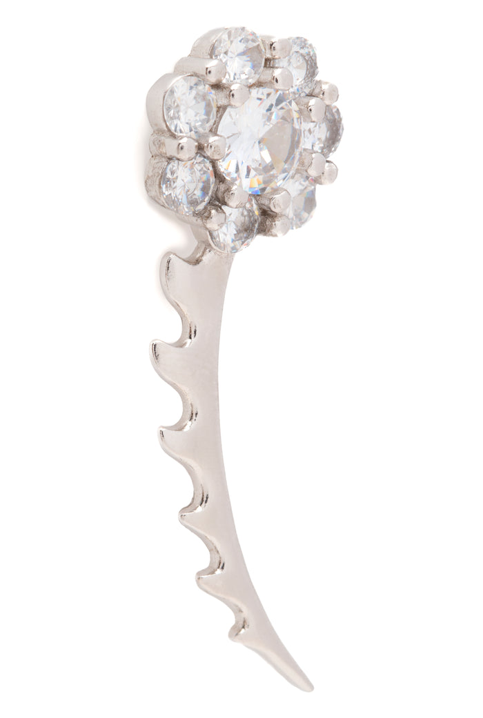 Collina Strada CRYSTAL CLEAR PHLOX EARRINGS