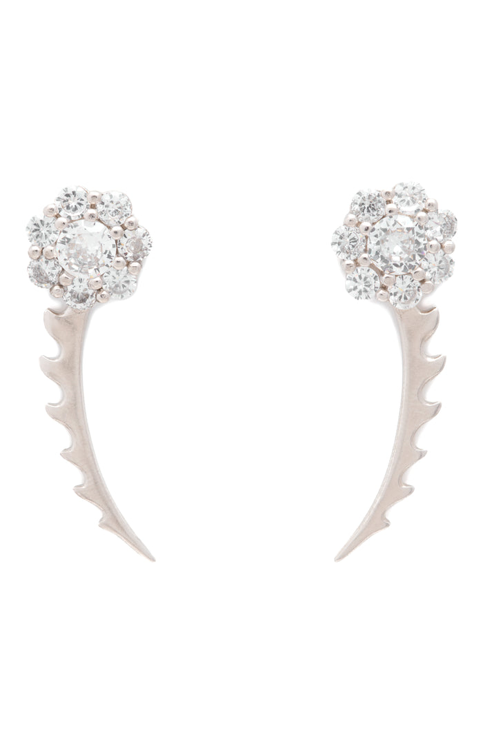 collina strada CRYSTAL CLEAR PHLOX EARRINGS