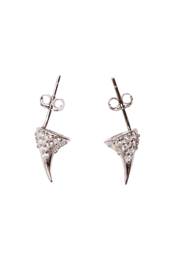 collina strada CRYSTAL CLEAR RHINESTONE HORN STUDS