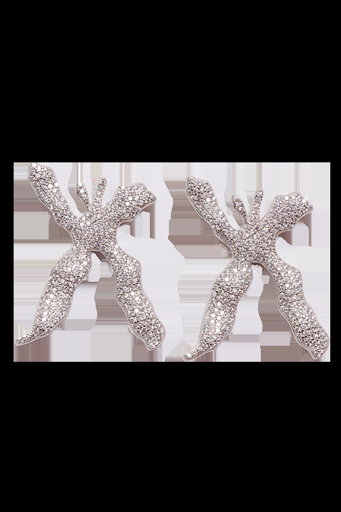 collina strada CRYSTAL MARIPOSA EARRING