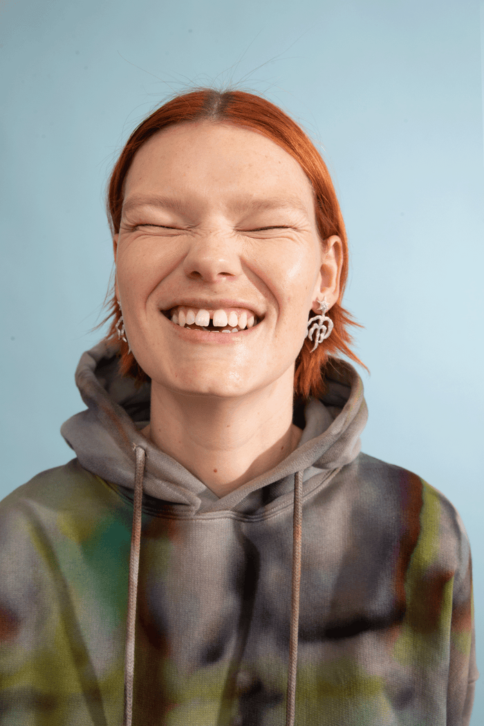 Collina Strada CRYSTAL STARBURST MIX EARRING