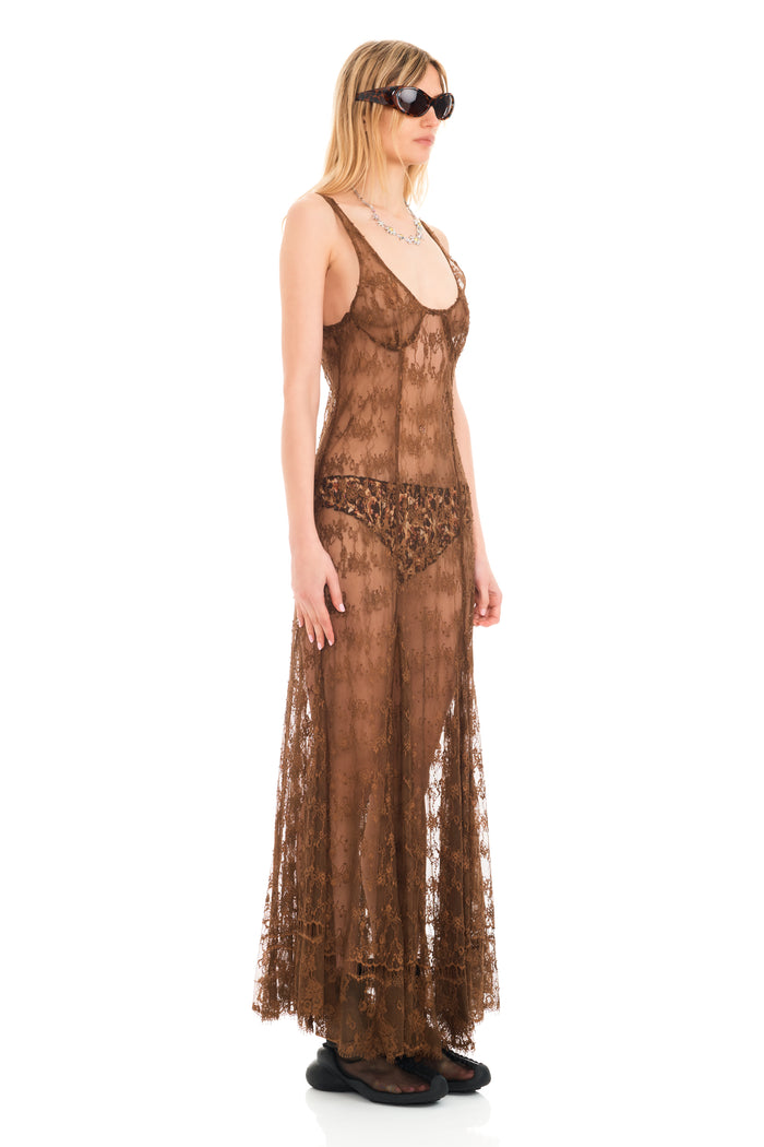 Collina Strada EARTH PAMELA DRESS