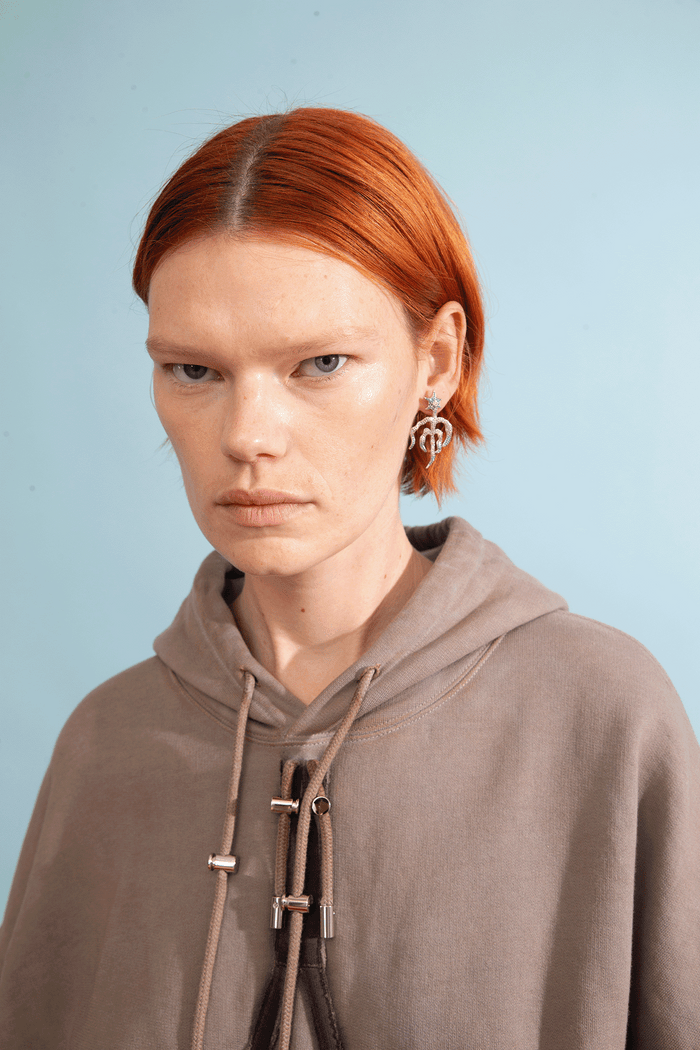 Collina Strada EMERALD STARBURST EARRING