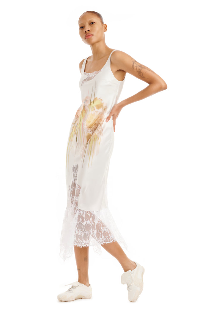 Collina Strada FLOWER DRIP ANEMONE DRESS