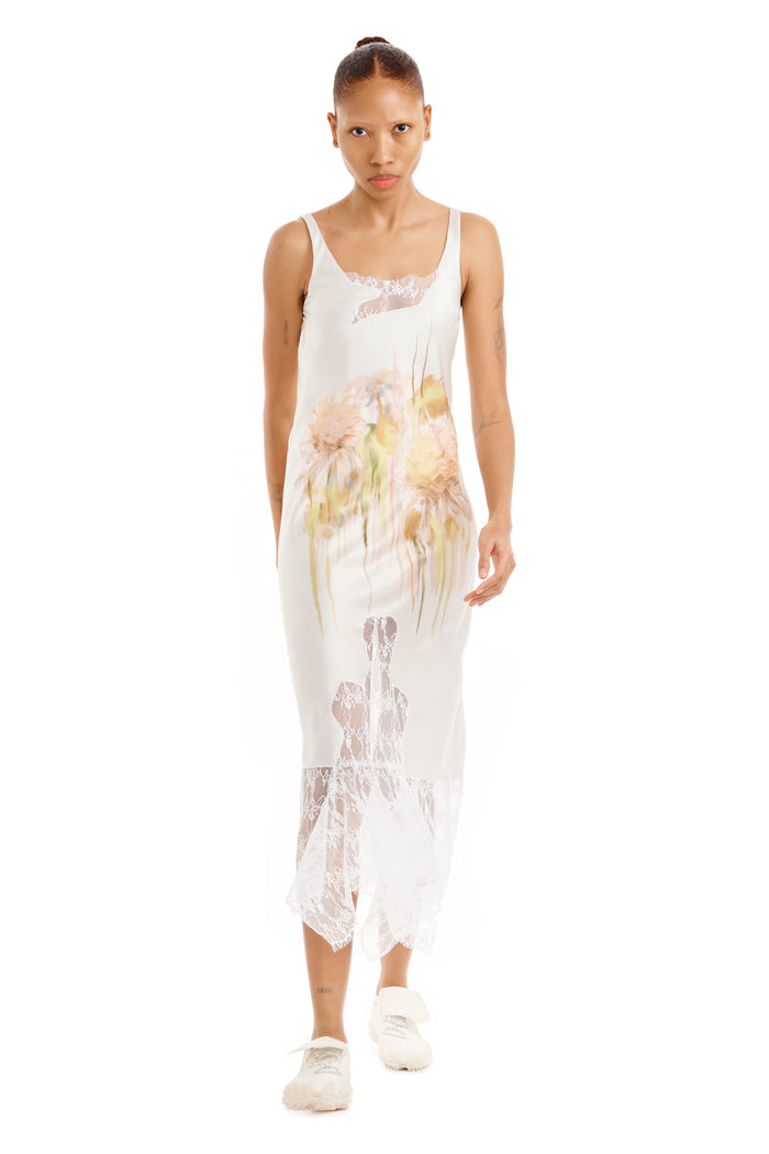 Collina Strada FLOWER DRIP ANEMONE DRESS
