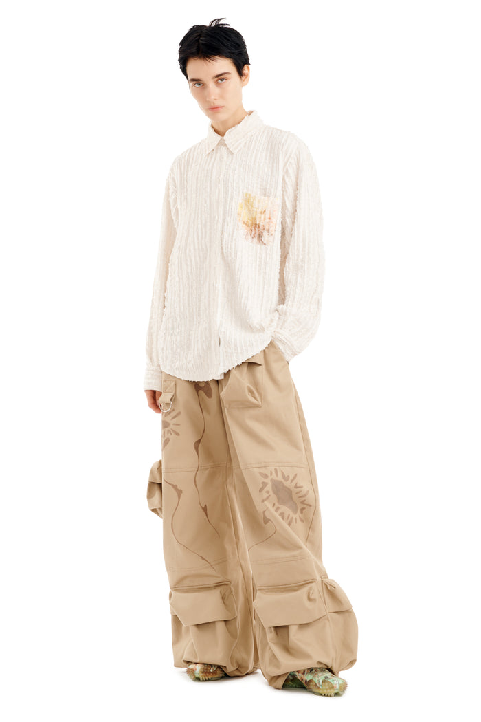 Collina Strada FLOWER DRIP CONVENTION BUTTON UP