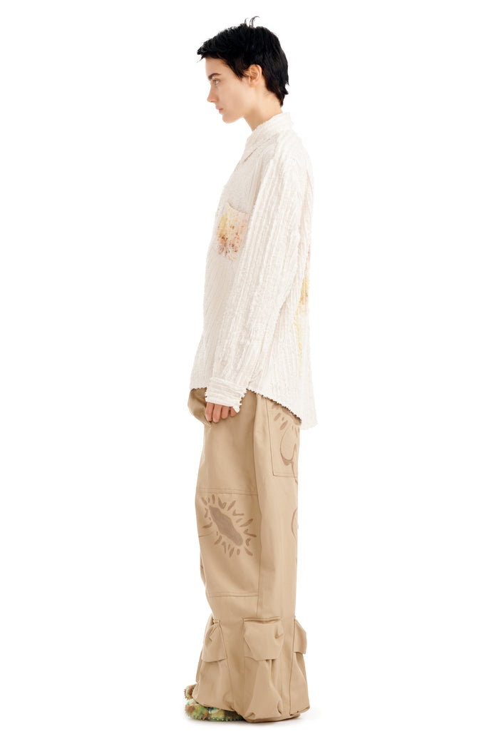 Collina Strada FLOWER DRIP CONVENTION BUTTON UP