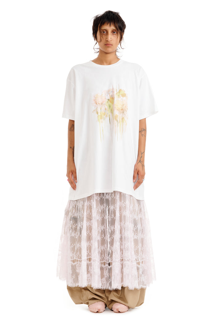 collina strada FLOWER DRIP GRAPHIC TEE