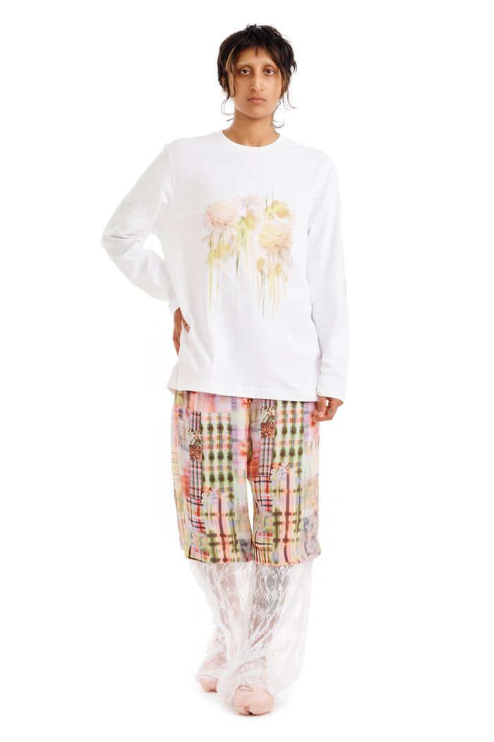 Collina Strada FLOWER DRIP L/S GRAPHIC TEE