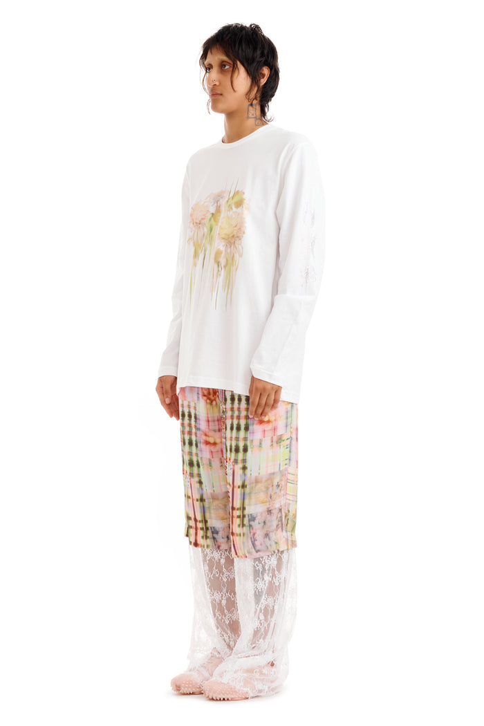 Collina Strada FLOWER DRIP L/S GRAPHIC TEE