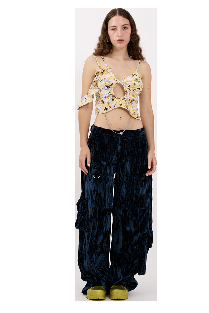 collina strada FLOWER PUZZLE LILY CAMI X SMALL