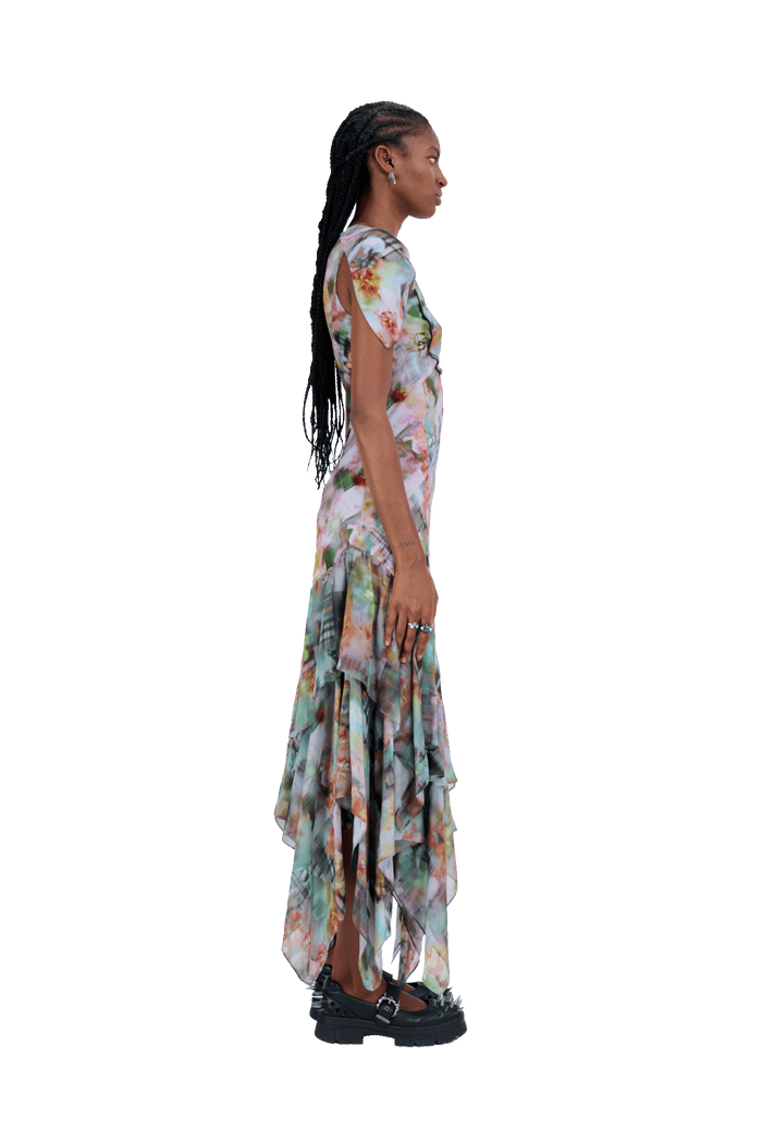 Collina Strada GARDEN BLUR HILLARY DRESS SMALL