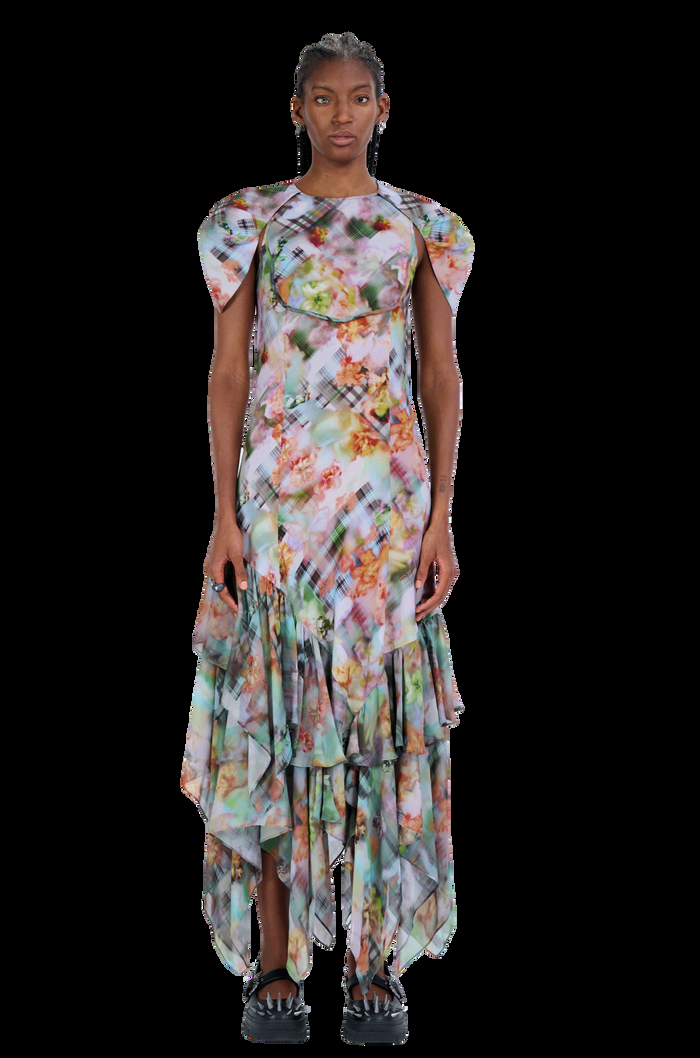 collina strada GARDEN BLUR HILLARY DRESS SMALL