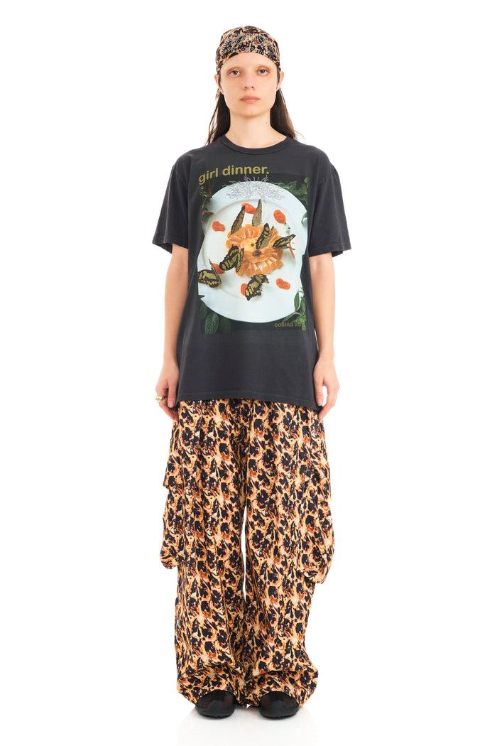 Collina Strada GIRL DINNER RHINESTONE GRAPHIC TEE