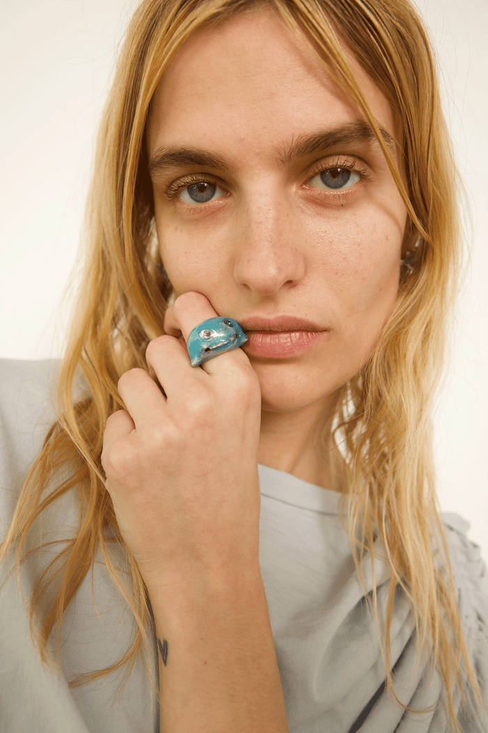 Collina Strada GLITTER SKY DOLPHIN BABY RING