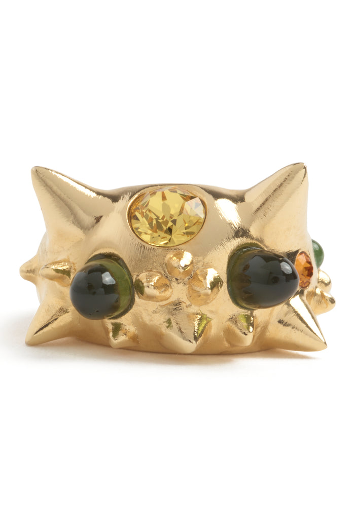 collina strada GOLD ALIEN RING