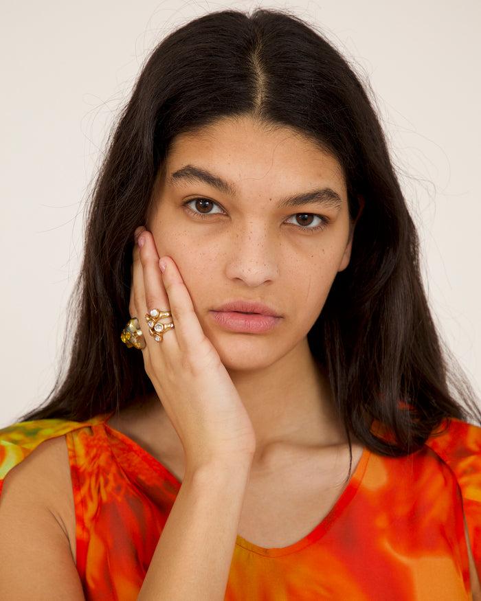 Collina Strada GOLD FLORENCE RING