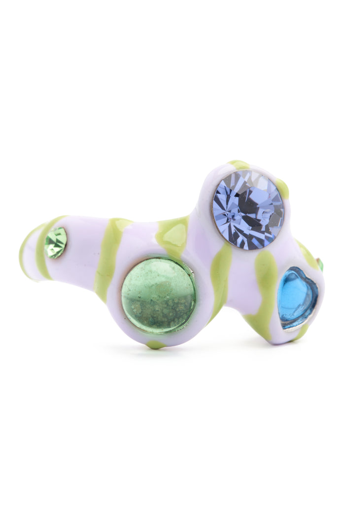 Collina Strada GRAPE STRIPE FLORENCE RING