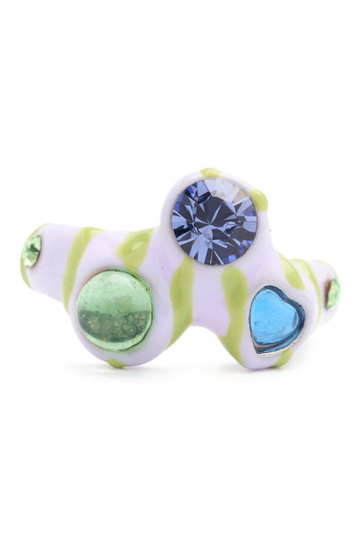 collina strada GRAPE STRIPE FLORENCE RING