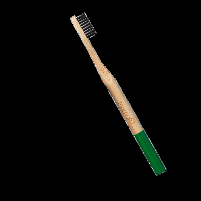Collina Strada Green Bamboo Toothbrush | MamaP