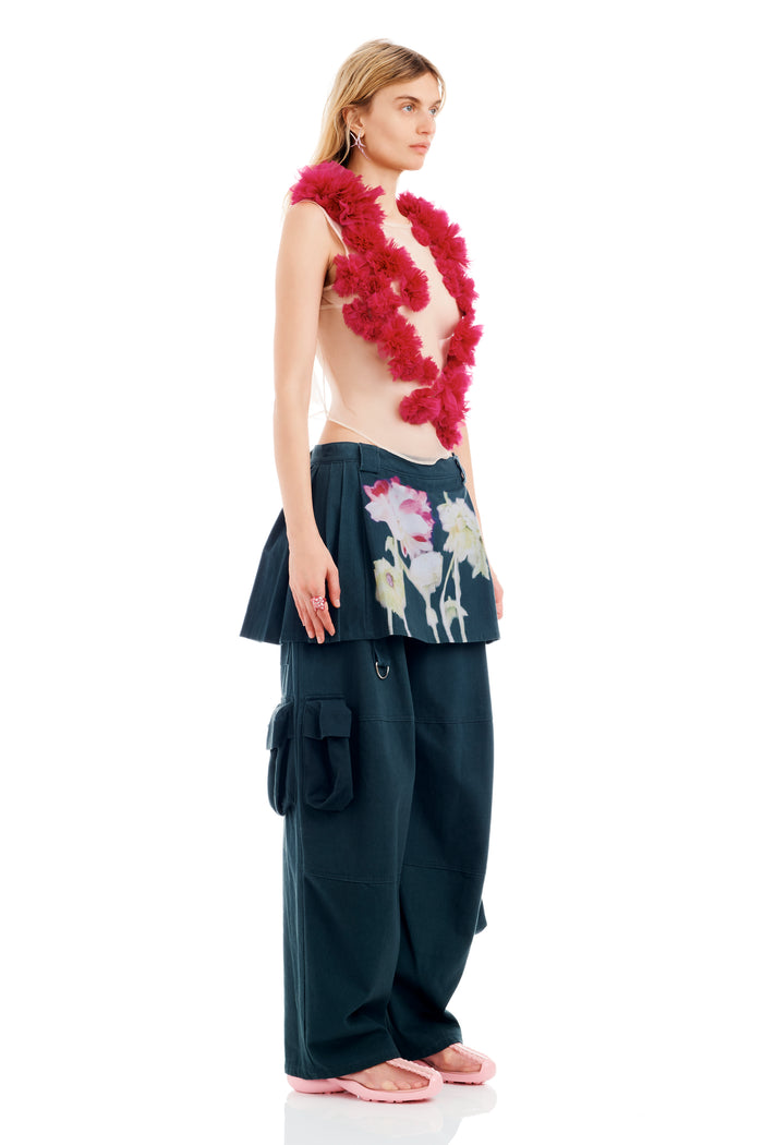 Collina Strada HOT PINK MEADOW PATH TOP