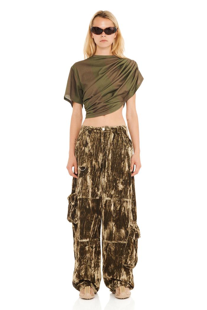 collina strada LAWN CARGO PANT MOSS VELVET