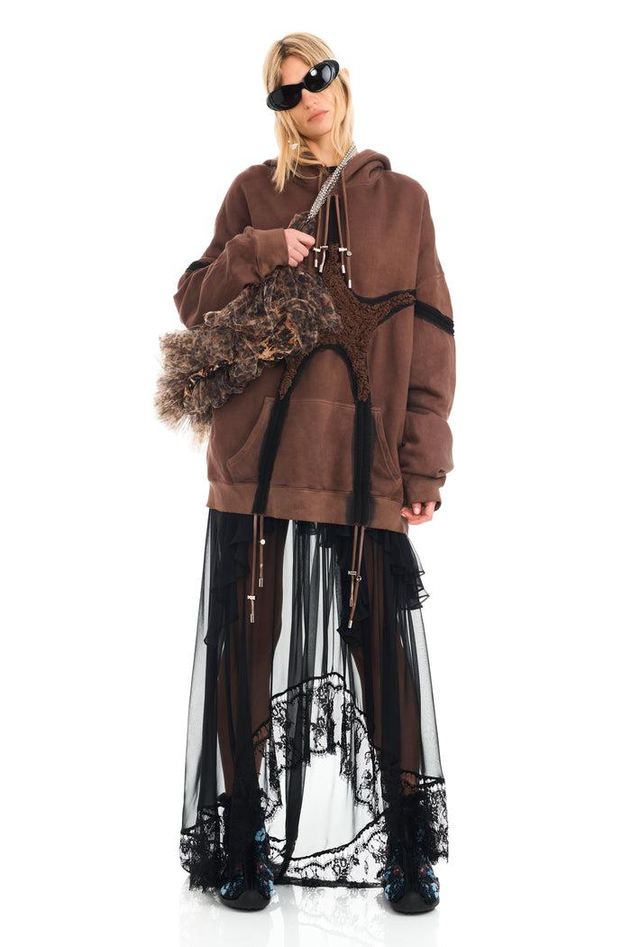 collina strada LEOPARD PEONY MINI MIST BAG