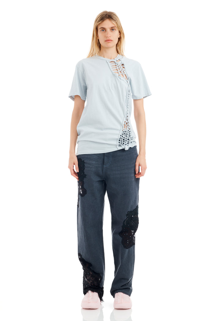 collina strada LIGHT BLUE TOSH TEE XSMALL