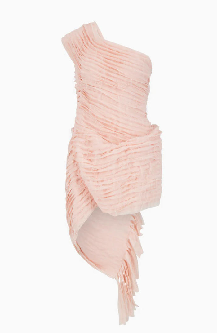 Collina Strada LIGHT MELON WHIRL DRESS XSMALL