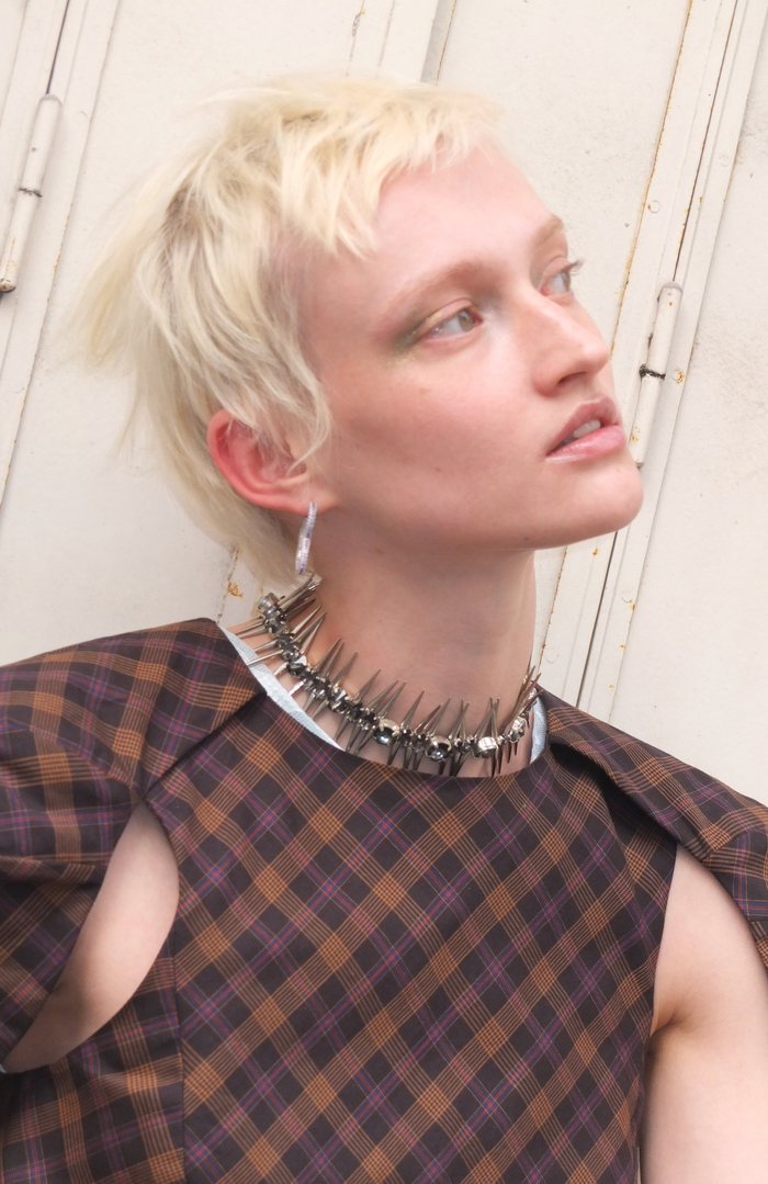 Collina Strada LILAC SUPER HEART HOOP