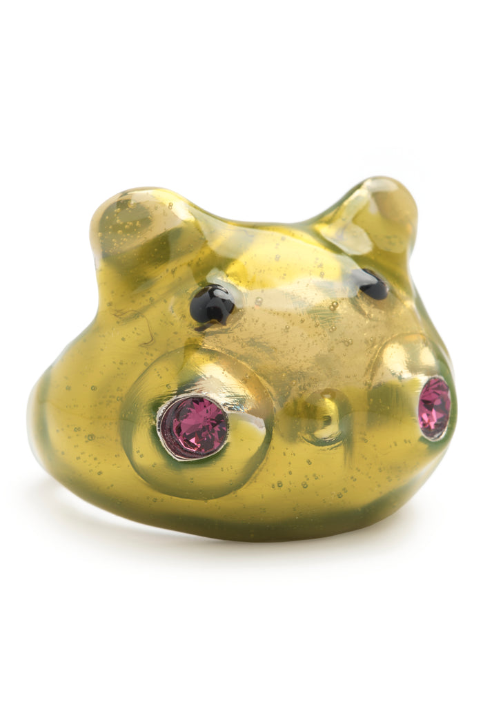 Collina Strada LIME BUG RING