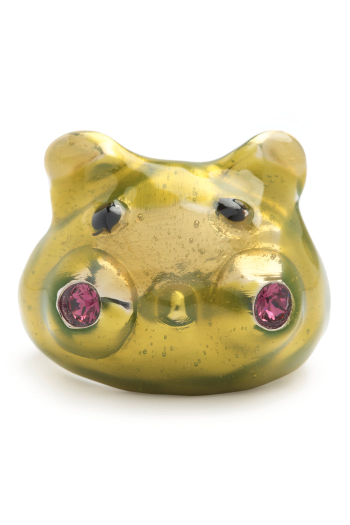 collina strada LIME BUG RING