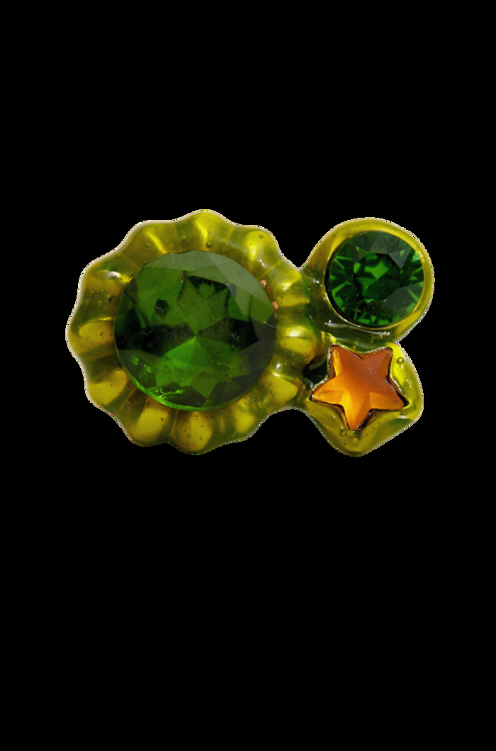 collina strada LIME CANDY GEM RING 6