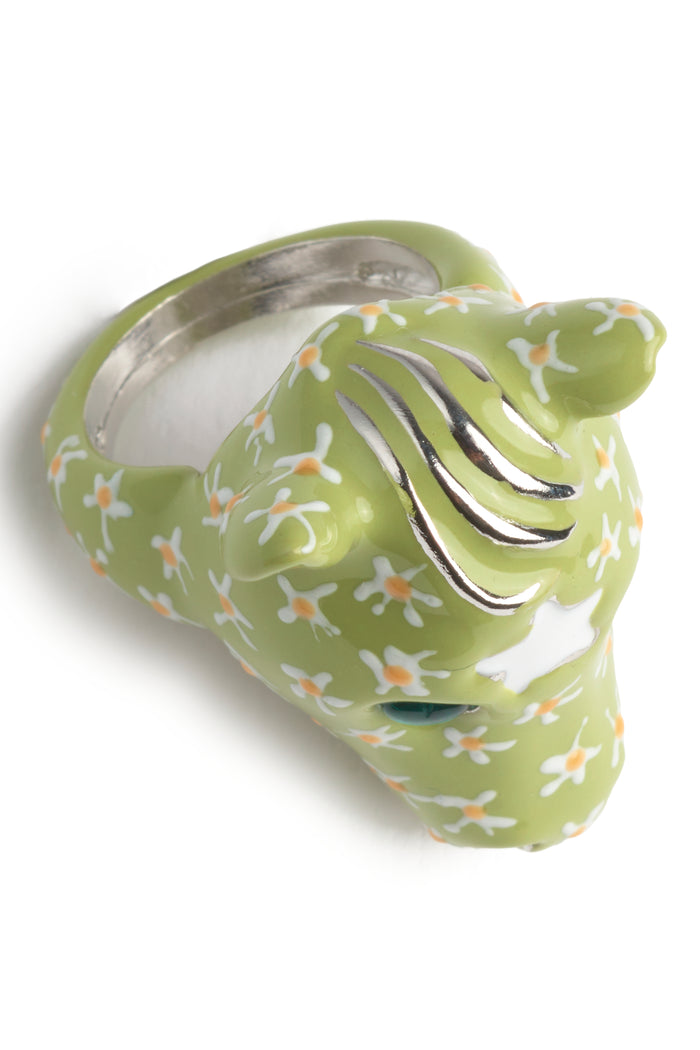 Collina Strada LIME FLOWERS BABY PONY RING 6