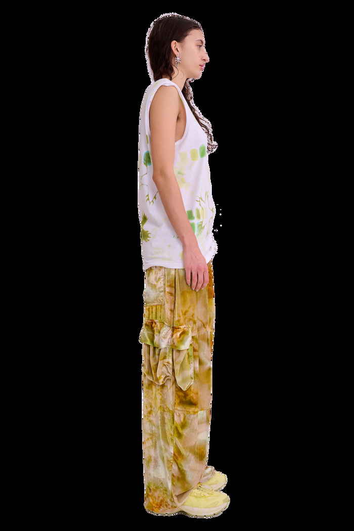 Collina Strada LIME STARBURST TOSH TANK X SMALL